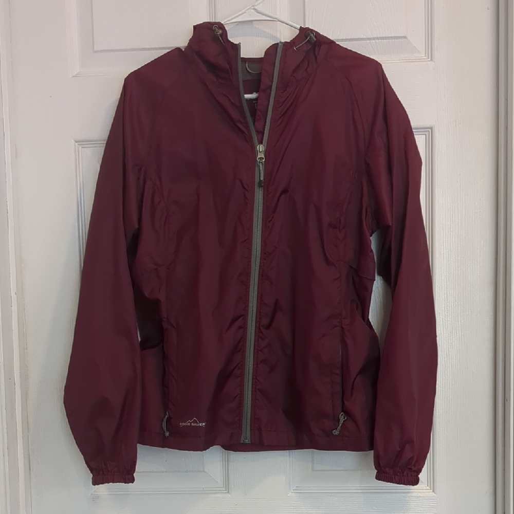 Eddie Bauer Women's Burgundy Utility Jacket
